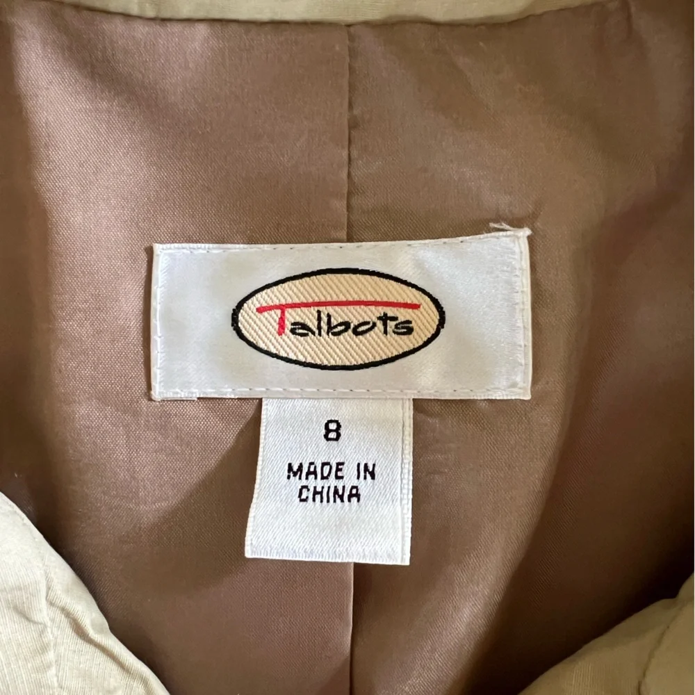 Tan Button-Up Jacket - Picture 2 of 8